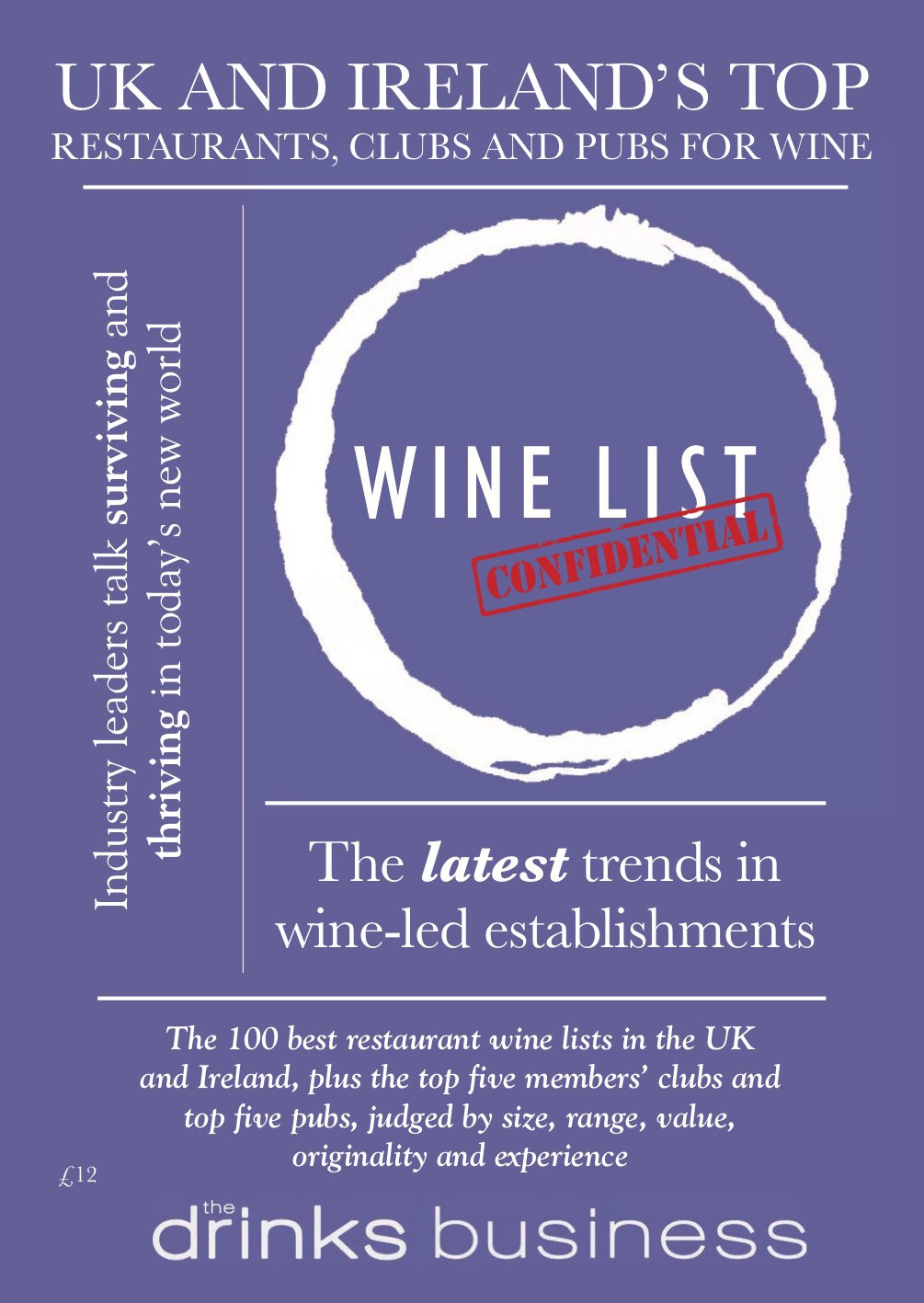 Restaurant wine lists sale online